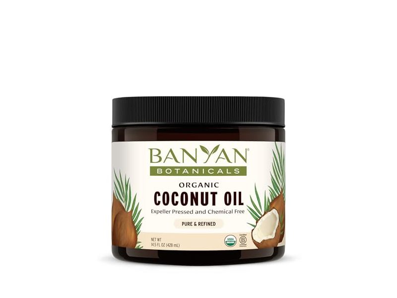 Banyan Botanicals Coconut Oil, 14.5 fl oz/428 mL