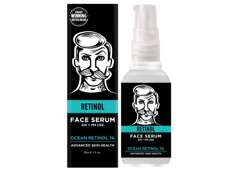 BarberPro Retinol Face Serum, 1 fl oz/30 mL