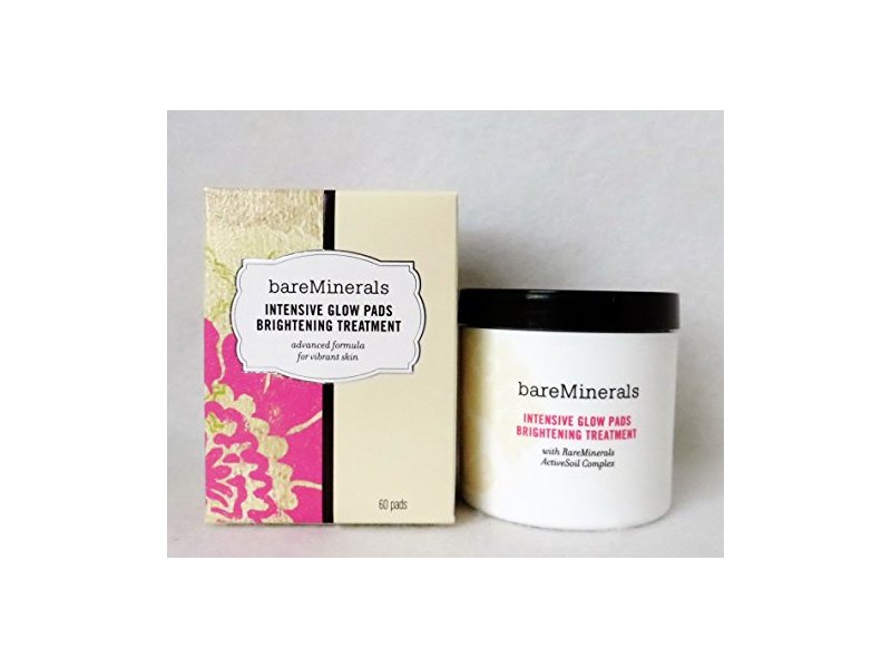 bareMinerals Skincare Intensive Glow Pads Brightening Treatment, 60 pads