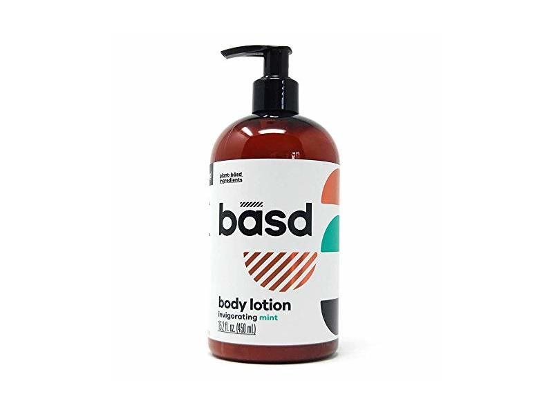 Basd Body Lotion, Invigorating Mint, 15.2 fl oz