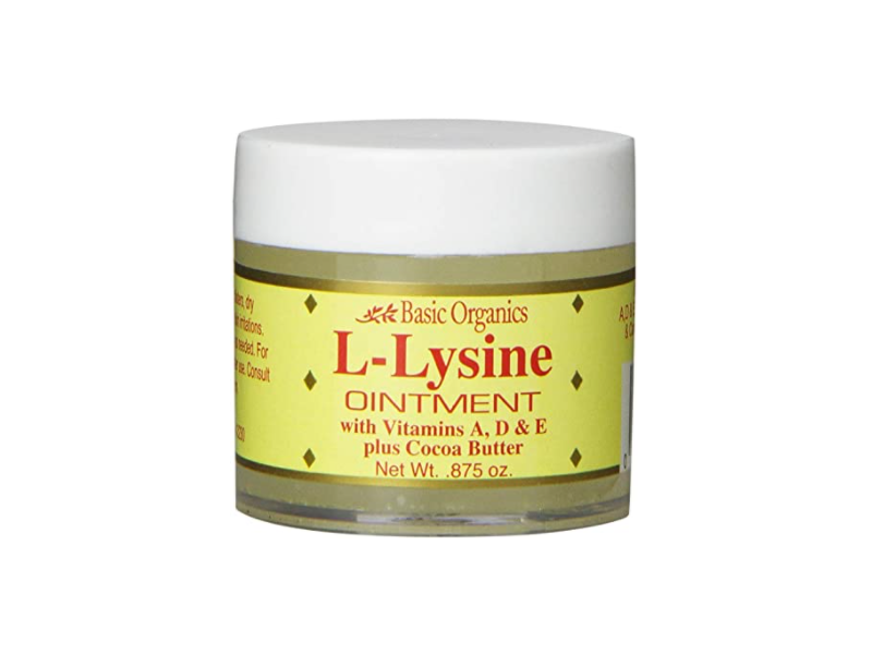 Basic Organics L-Lysine Ointment, 0.875 oz