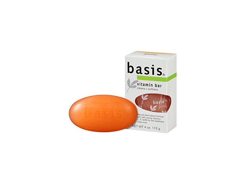 Basis Vitamin Bar Soap, 4.0 oz