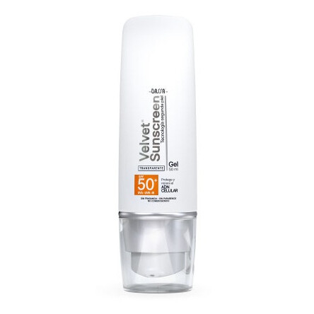 Velvet Sunscreen Gel Transparente
