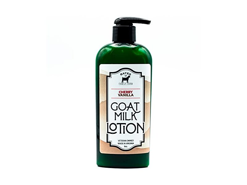 Bates Family Farm Goat Milk Lotion, Cherry Vanilla, 8 oz