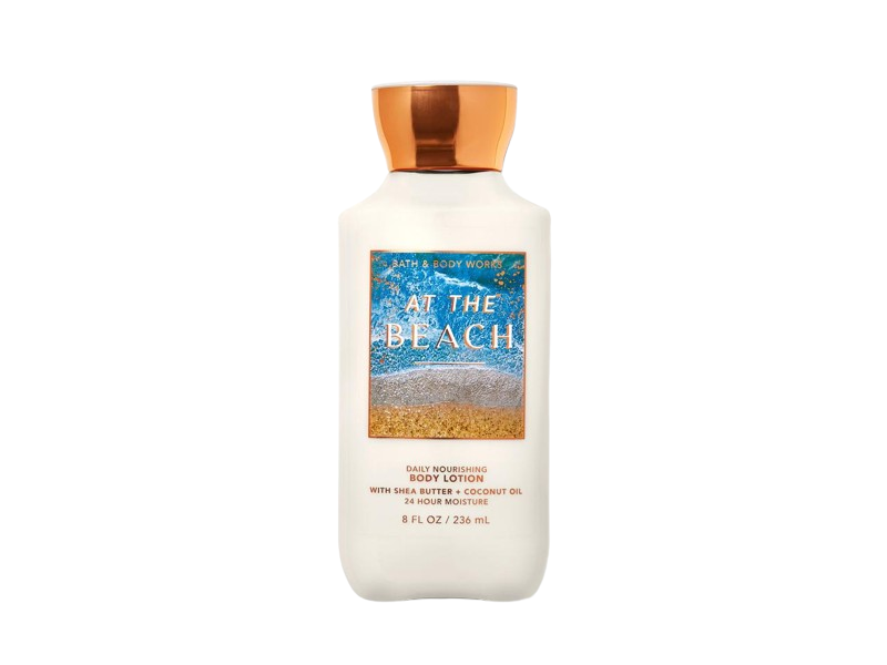 Bath & Bath Works At The Beach Daily Nourishing Body Lotion, Shea Butter + Coconut Oil, 8 fl oz/236 mL