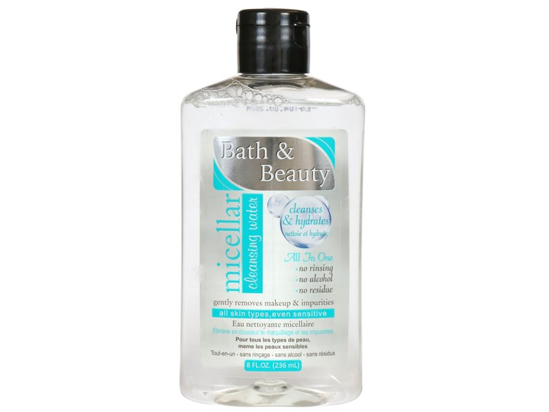 Bath & Beauty Micellar Cleansing Water, 8 fl oz/236 mL