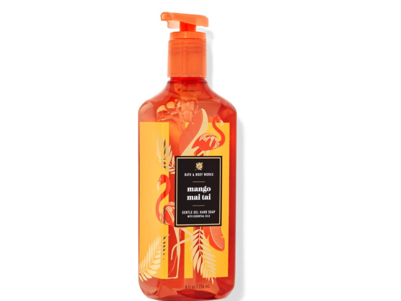 Bath & Body Gentle Gel Hand Soap, Mango Mai Tai, 8 fl oz/236 mL