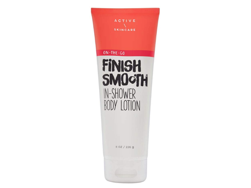 Bath & Body Works Active Skincare Finish Smooth In Shower Body Lotion, 8 oz / 226 g