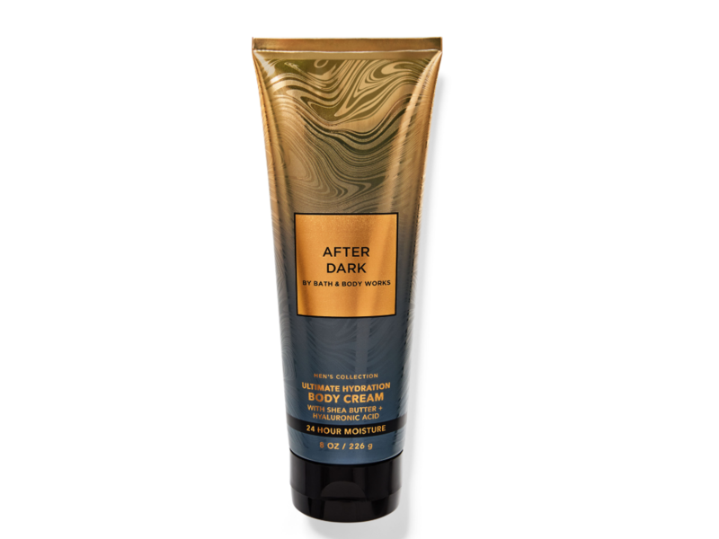Bath & Body Works After Dark Ultimate Hydration Body Cream, Shea Butter + Hyaluronic Acid, 8 oz/226 g