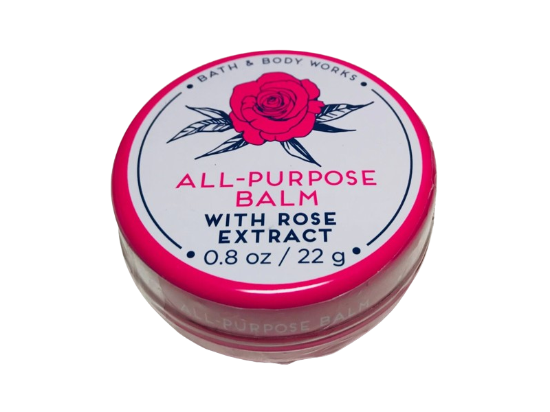 Bath & Body Works All - Purpose Balm, Rose Extract, 0.8 oz/22 g