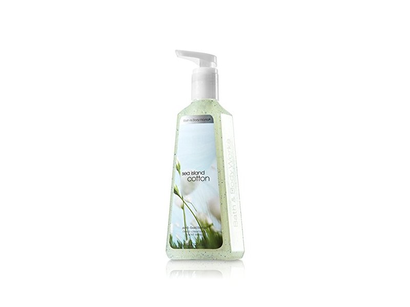 Bath & Body Works Anti-Bacterial Deep Cleansing Hand Soap, Sea Island Cotton, 8 fl oz