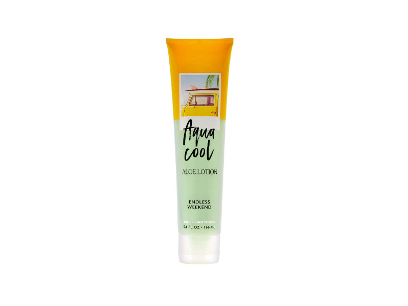 Bath & Body Works Aqua Cool Aloe Lotion, Endless Weekend, 5.6 fl oz/166 mL