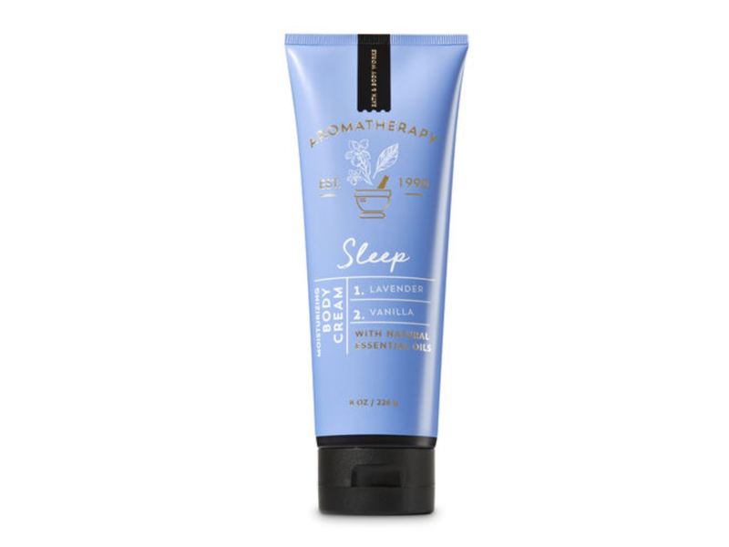 Bath & Body Works Aromatherapy Body Cream, Sleep Lavender Vanilla, 8 fl oz