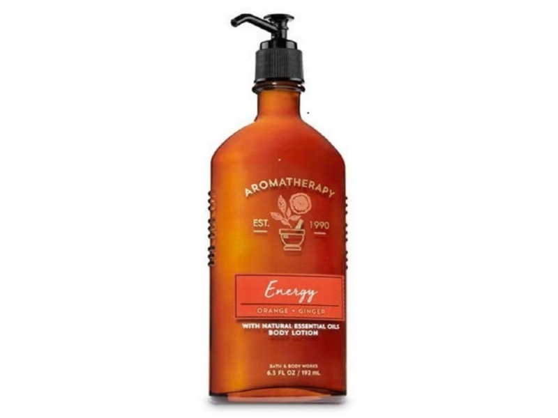 Bath & Body Works Aromatherapy Body Lotion, Energy, 6.5 fl oz/192 mL, Pack Of 2