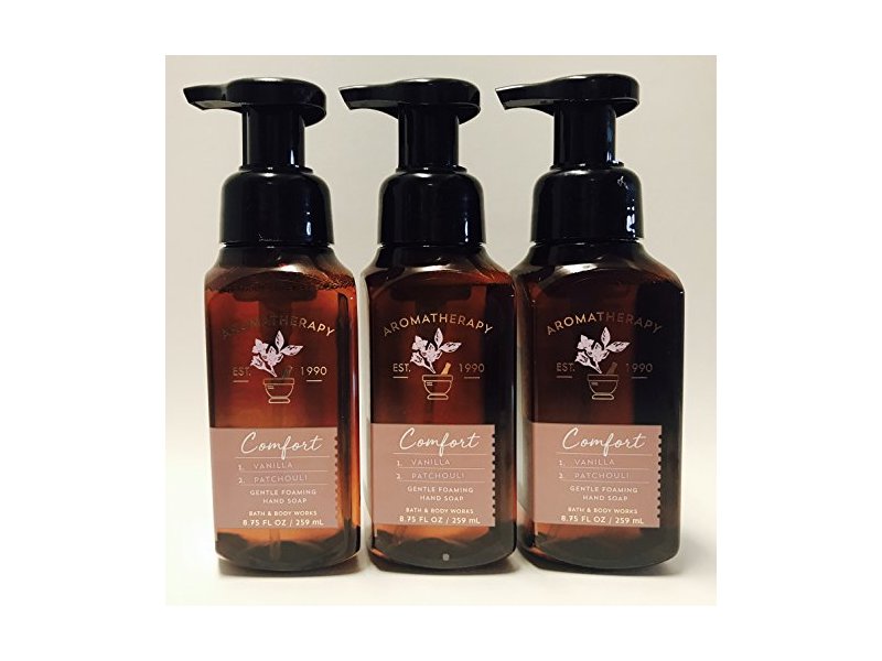 Bath & Body Works Aromatherapy Comfort Vanilla Patchouli Gentle Foaming Hand Soap, 8.75 fl.oz