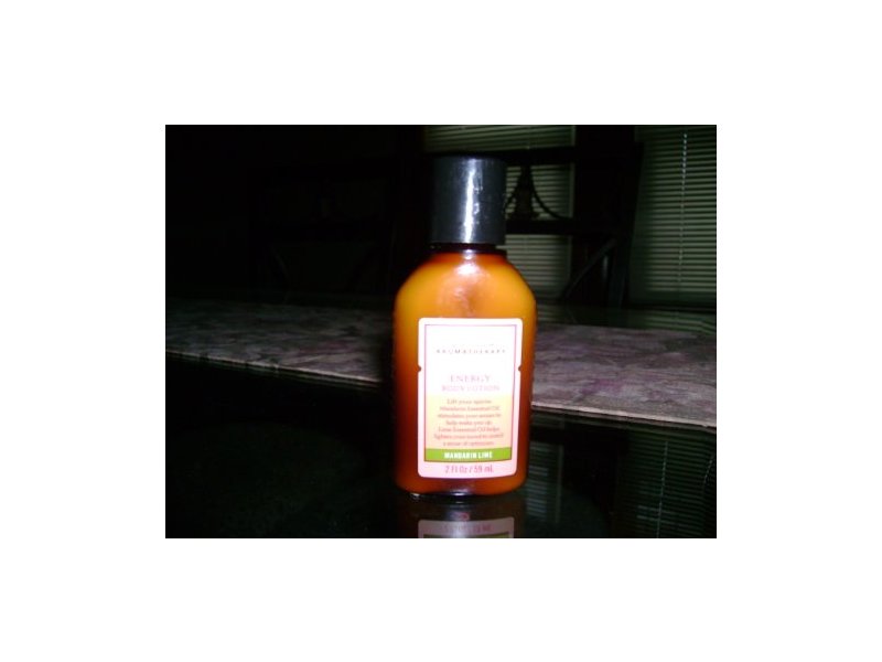 Bath & Body Works Aromatherapy Energy Body Lotion, Mandarin Lime, 2 oz