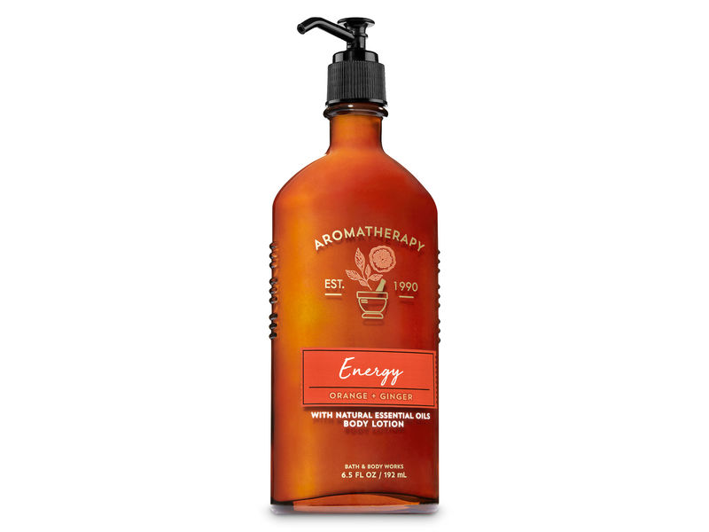 Bath & Body Works Aromatherapy Energy Orange + Ginger Body Lotion, 8.5 fl oz