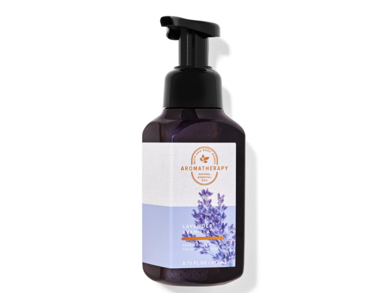 Bath & Body Works Aromatherapy Gentle Foaming Hand Soap, Lavender + Vanilla, 8.75 fl oz/259 mL