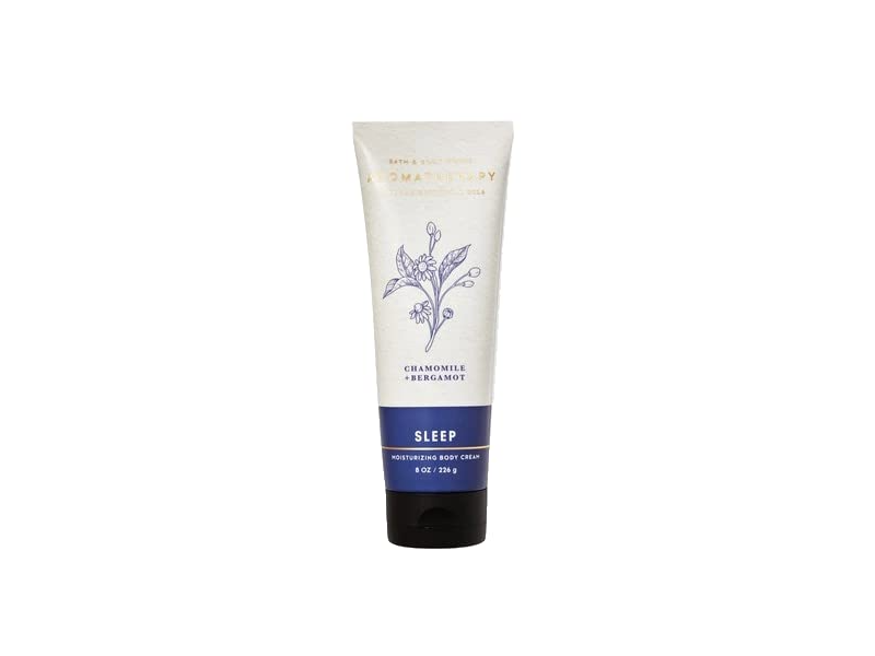 Bath & Body Works Aromatherapy Moisturizing Body Cream, Chamomile Bergamot, Sleep, 8 oz/226 g