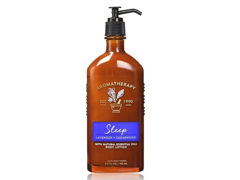 Bath & Body Works Aromatherapy Sleep Body Lotion, Lavender + Cedarwood, 6.5 fl oz/192 mL