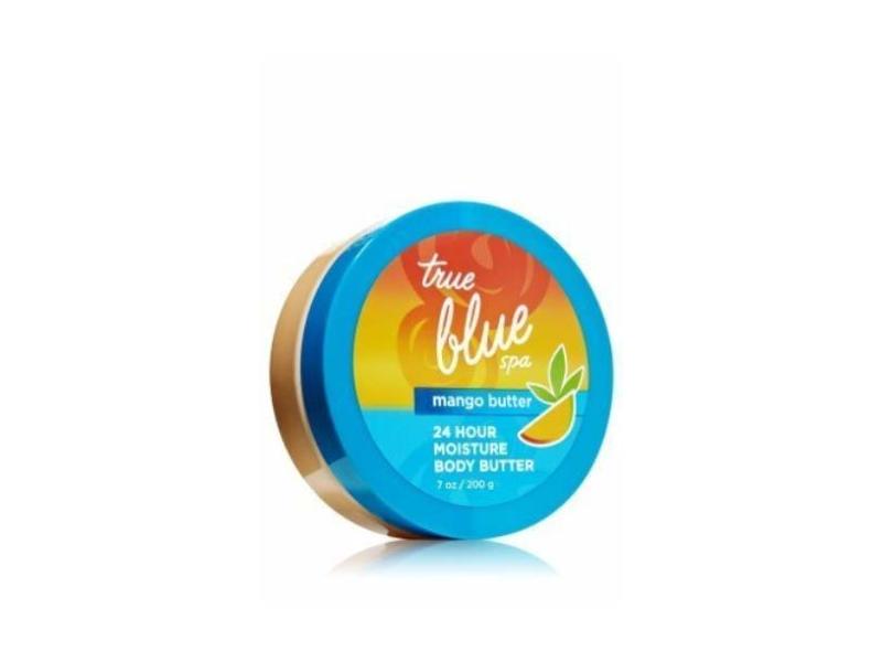 Bath & Body Works True Blue Spa Moisture Body Butter, Mango Butter, 7 oz/200 g