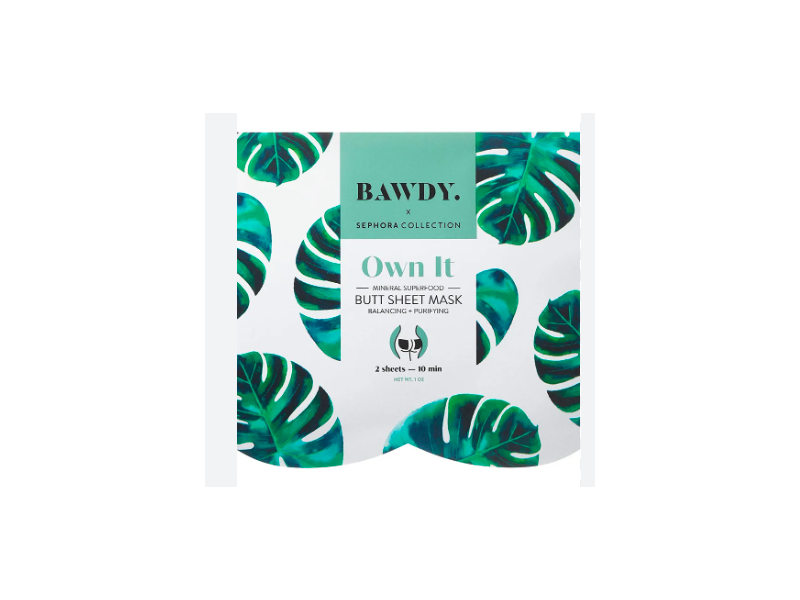 Bawdy Own It Butt Sheet Mask, 1 oz
