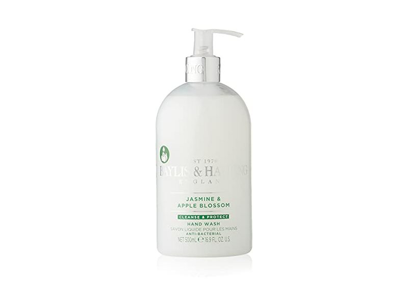 Baylis & Harding Antibacterial Hand Wash, Jasmine & Apple Blossom, 16.9 fl oz/500 mL