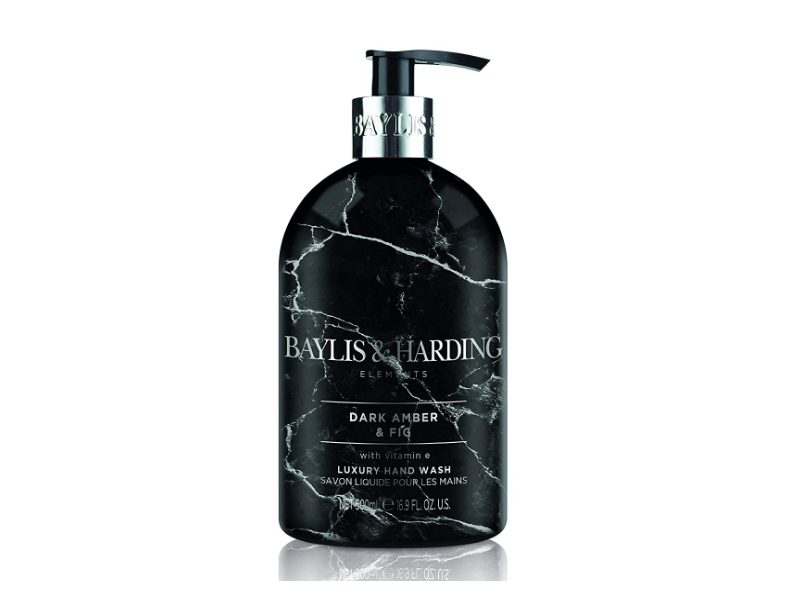 Baylis & Harding Luxury Hand Wash, Dark Amber & Fig, 16.9 fl oz/500 mL, Pack Of 3