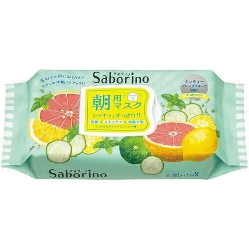Saborino Minty Fresh Facial Sheet Mask