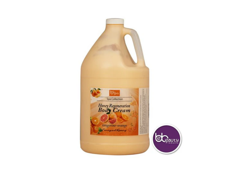 Be Beauty Honey Regeneration Body Cream, Tangerine & Orange, 3784.4 mL
