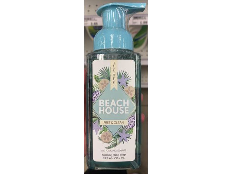 Beach House Foaming Hand Soap, Free & Clean, 10 fl oz/295.7 mL