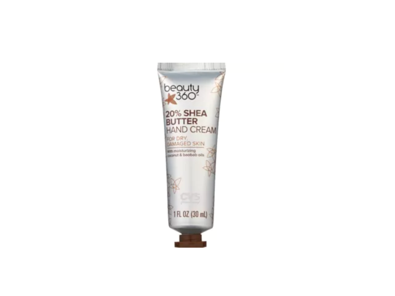 Beauty 360 20% Shea Butter Hand Cream, 1 fl oz