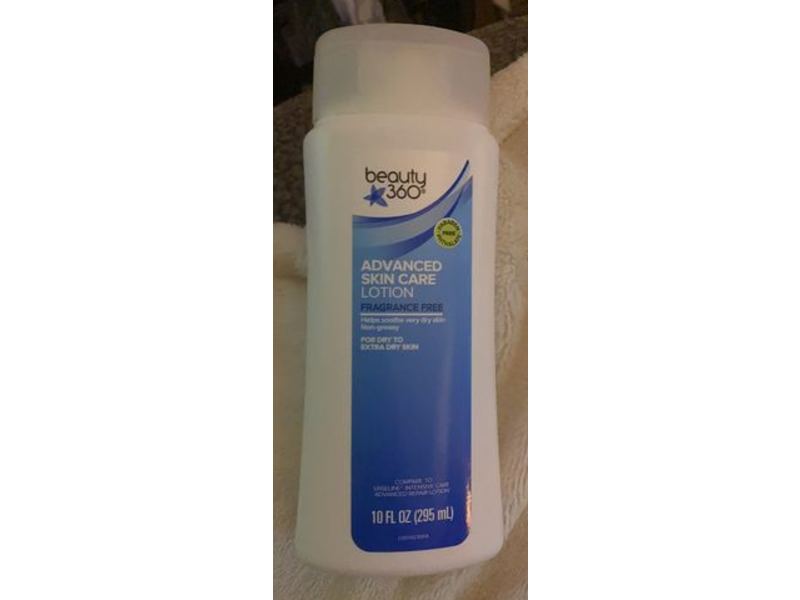 Beauty 360 Advanced Skin Care Lotion, Fragrance Free, 10 fl oz/295 mL