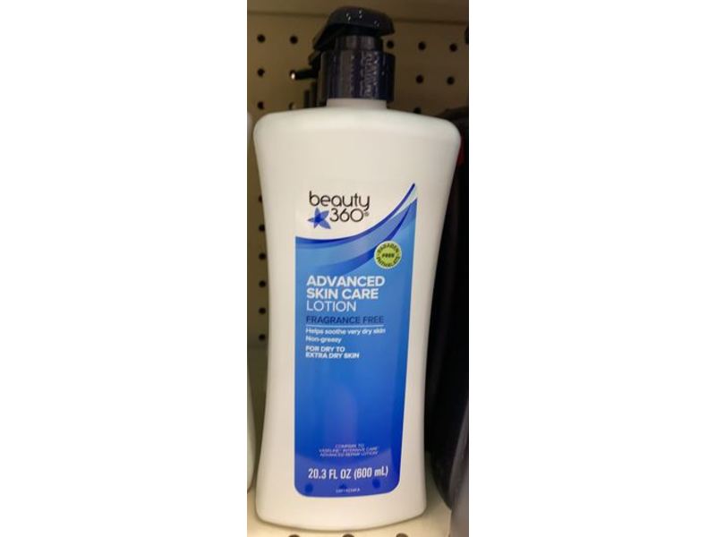 Beauty 360 Advanced Skin Care Lotion, Fragrance Free, 20.3 fl oz/600 mL