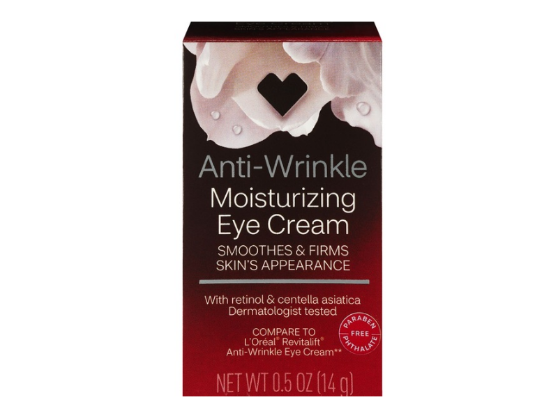 Beauty 360 Anti-Wrinkle Moisturizing Eye Cream, Retinol & Centella Asiatica, 0.5 oz/14 g