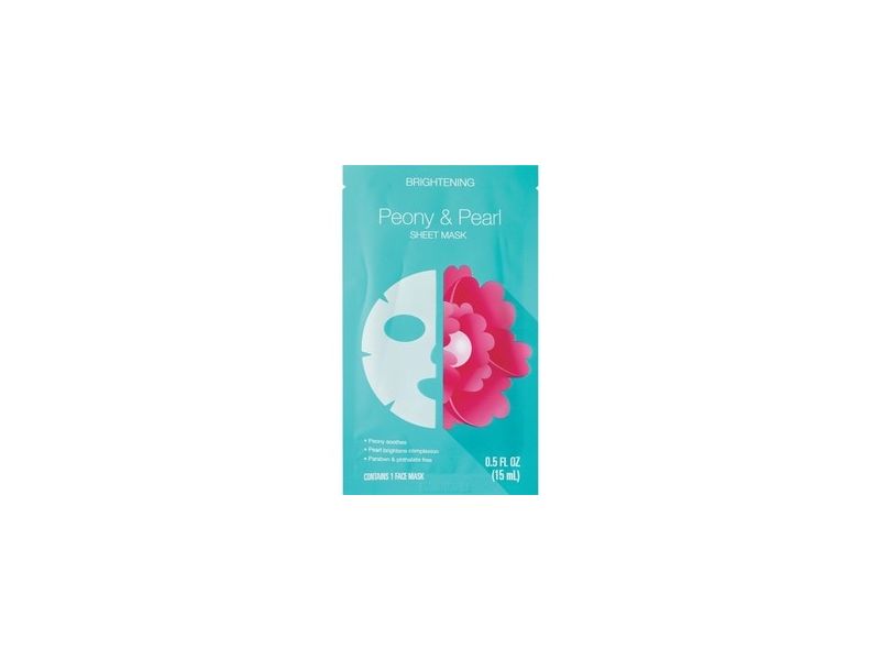Beauty 360 Brightening Peony & Pearl Sheet Mask