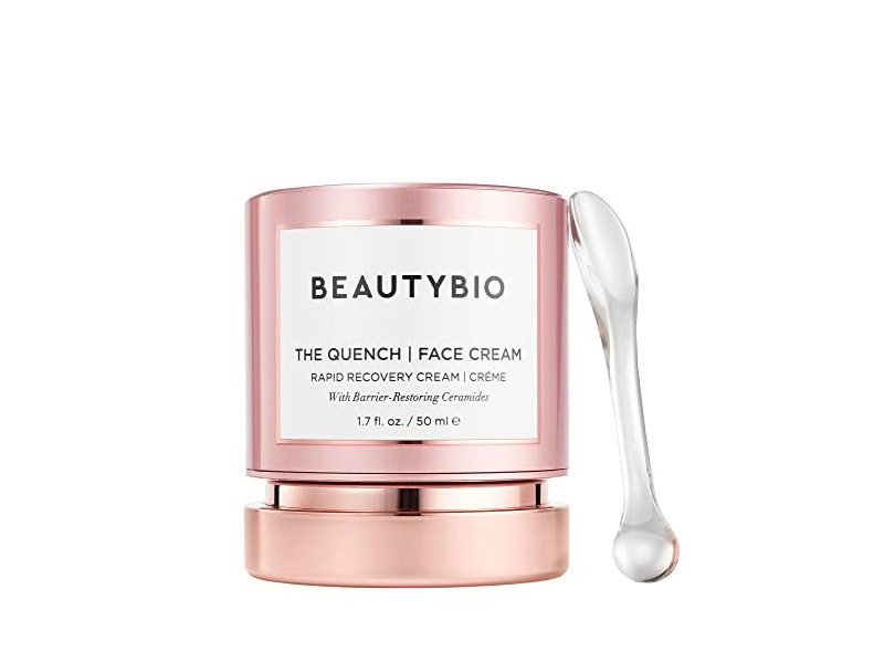Beauty Bio The Quench Face Cream, Barrier Restoring Ceramides, 1.7 fl oz,50 mL