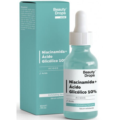 Serum Exfoliante Niacinamida + Ácido Glicólico 10%
