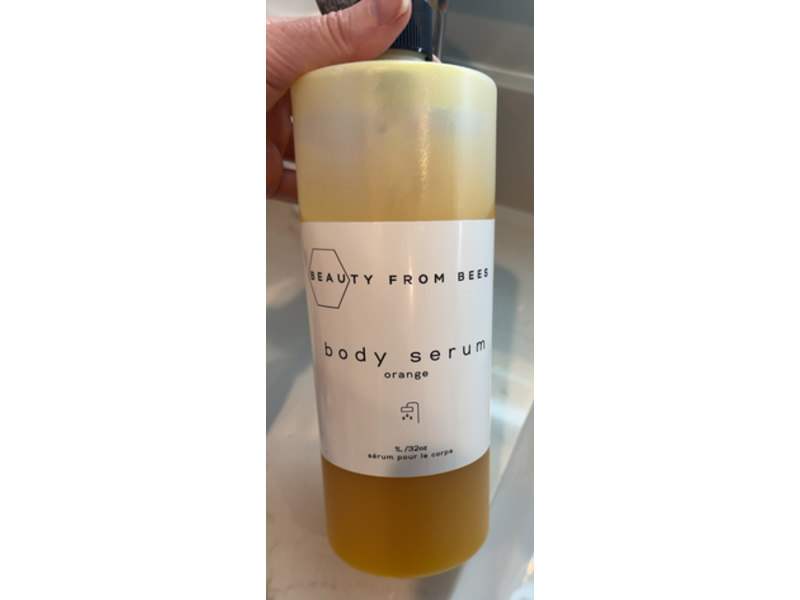 Beauty From Bees Body Serum, Orange, 32 oz/1L