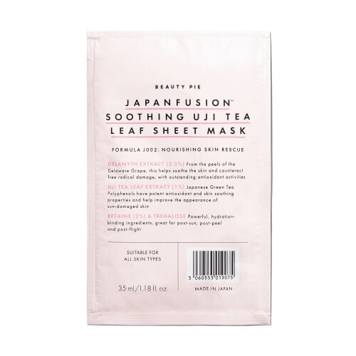 Japanfusion Uji Tea Leaf Sheet Mask
