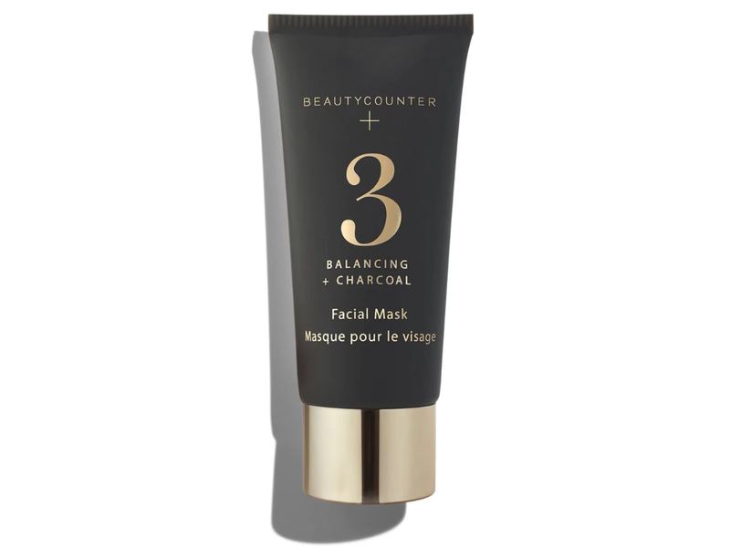Beautycounter Facial Mask, 3 Balancing + Charcoal, 0.169 fl oz