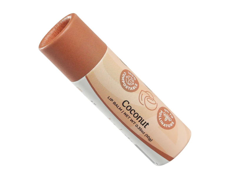Bee Balm Lip Balm, Coconut, 0.35 oz/10 g
