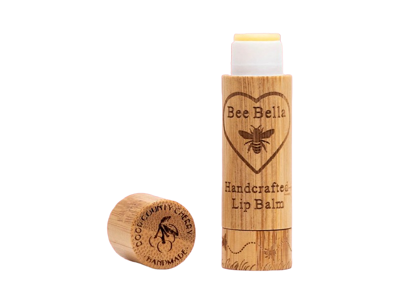 Bee Bella Handcrafted Lip Balm, Cherry,