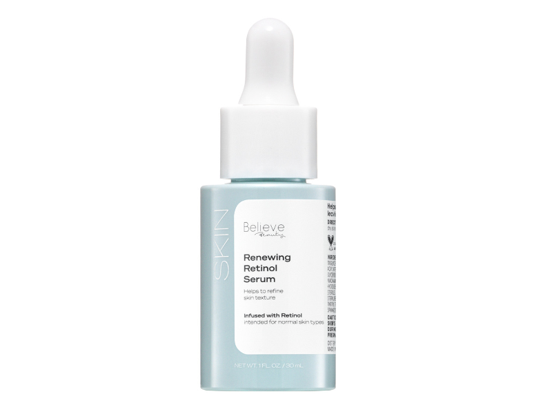 Believe Beauty Renewing Retinol Serum, Retinol, 1 fl oz/30 mL