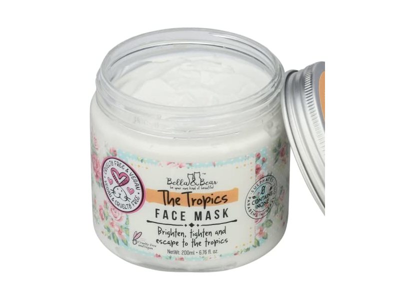 Bella And Bear The Tropics Face Mask, 6.76 fl oz/200 mL