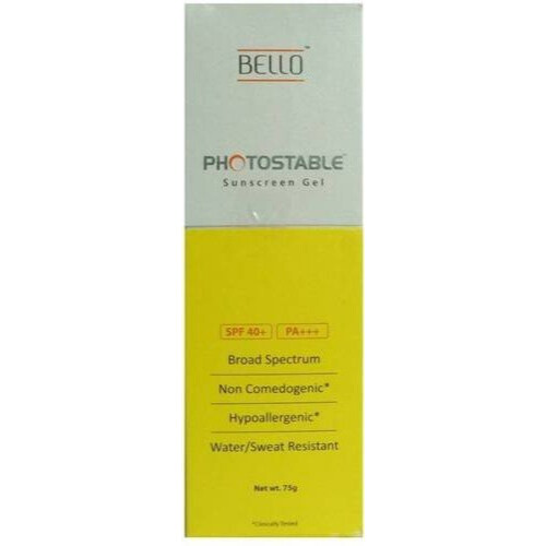 Photostable Sunscreen Emulgel SPF40