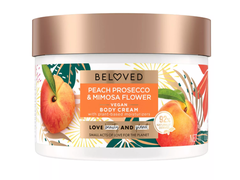 Beloved Body Cream, Peach Prosecco & Mimosa Flower, 10 oz