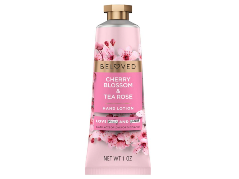 Beloved Hand Lotion, Cherry Blossom & Tea Rose, 1 oz