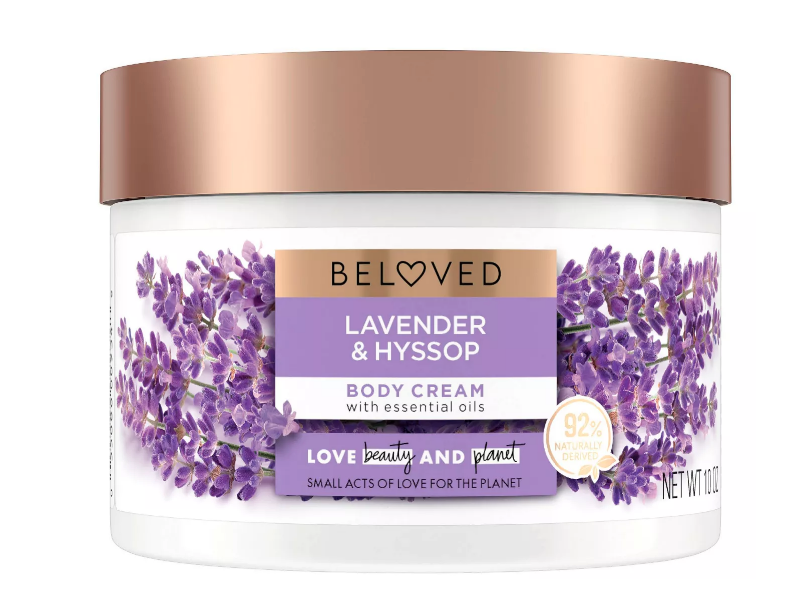 Beloved Lavender & Hyssop Body Cream Lotion, 10 oz