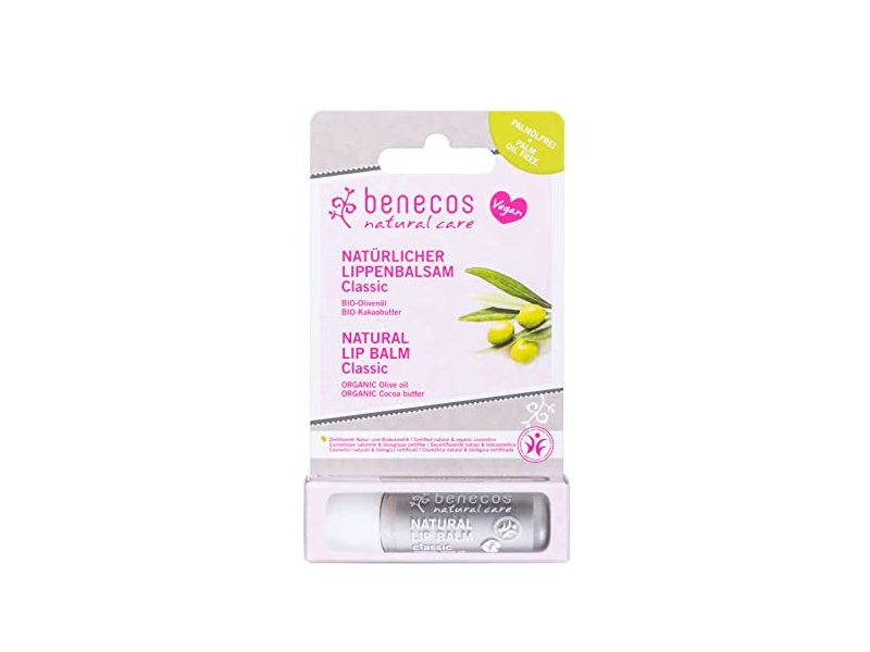 Benecos Natural Lip Balm, Classic 0.16 oz/4.7 g